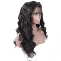 Venta caliente 8A grado 100% cabello humano virgen peluca llena del cordón peluca brasileña del pelo humano natural negro natural ola 8 &quot;-26&quot;